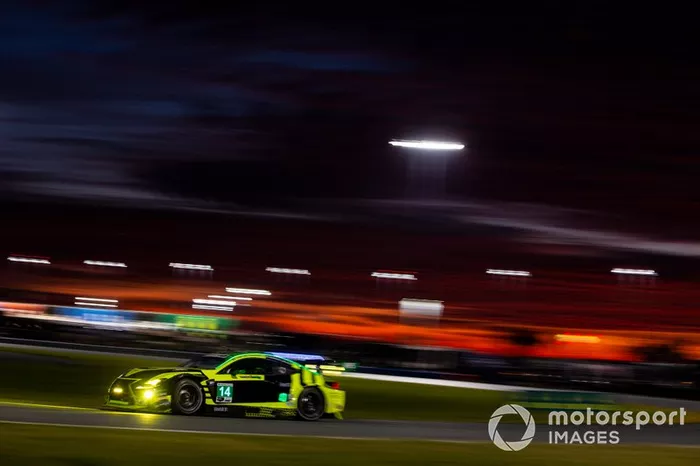 #14 AIM Vasser Sullivan Lexus RC-F GT3, GTD: Parker Chase, Jack Hawksworth, Michael De Quesada, Kyle Busch