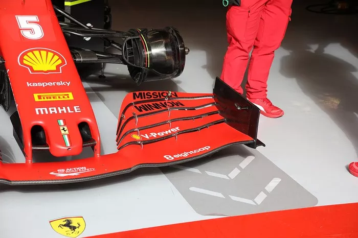 Ferrari SF1000 front wing