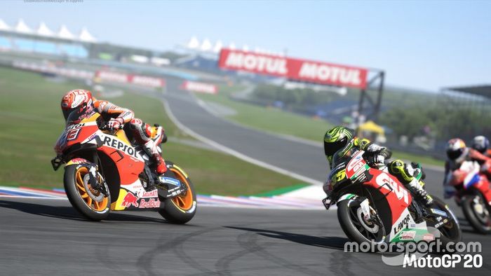 Captura de pantalla MotoGP20