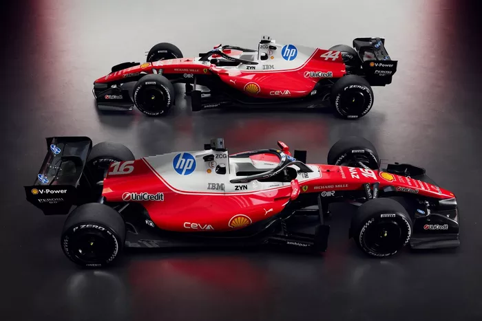 Decoración del Ferrari SF-26