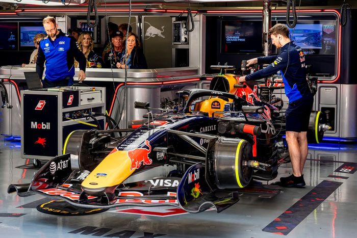 Car of Max Verstappen, Red Bull Racing