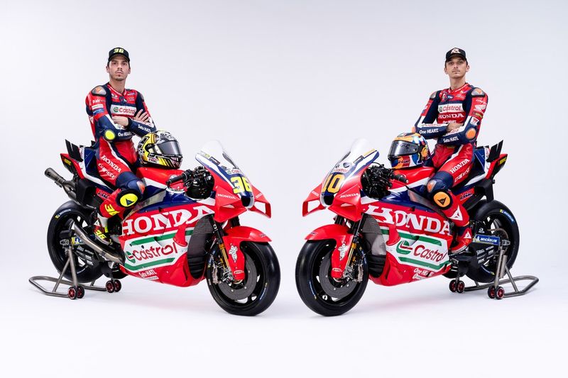 Joan Mir et Luca Marini (Honda HRC)