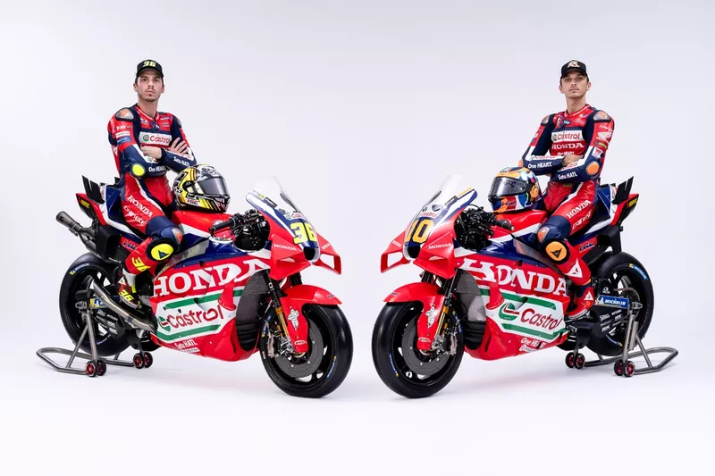 Joan Mir et Luca Marini (Honda HRC)