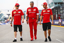 Кими Райкконен, Ferrari, Маурицио Арривабене, руководитель Ferrari