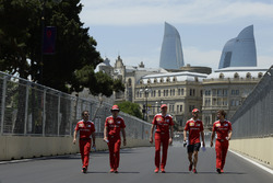 Trackwalk: Sebastian Vettel, Ferrari