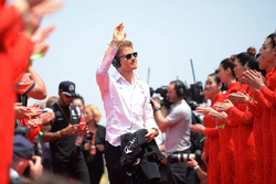 Nico Rosberg, Mercedes AMG F1 Team op de rijdersparade