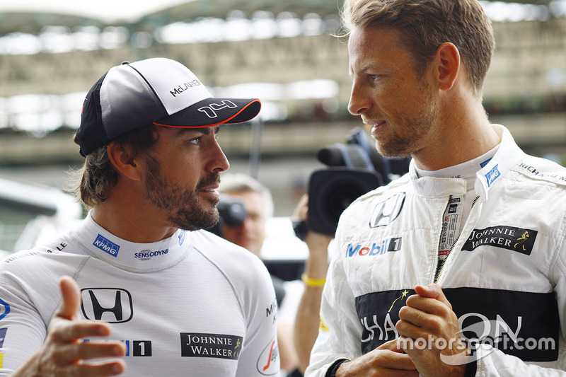 Fernando Alonso, McLaren ve Jenson Button, McLaren