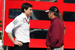 Toto Wolff, Mercedes AMG F1 en Gerhard Berger