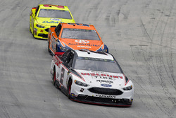 Brad Keselowski, Team Penske, Ford Fusion Discount Tire, Joey Logano, Team Penske, Ford Fusion Autotrader and Paul Menard, Wood Brothers Racing, Ford Fusion Menards / Dutch Boy