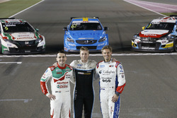 Thed Björk, Polestar Cyan Racing, Volvo S60 Polestar TC1, Norbert Michelisz, Honda Racing Team JAS, Honda Civic WTCC, Tom Chilton, Sébastien Loeb Racing, Citroën C-Elysée WTCC