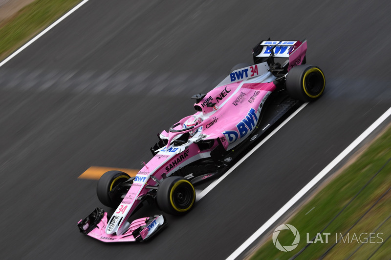 Nicholas Latifi, pilote de réserve et d'essais Force India