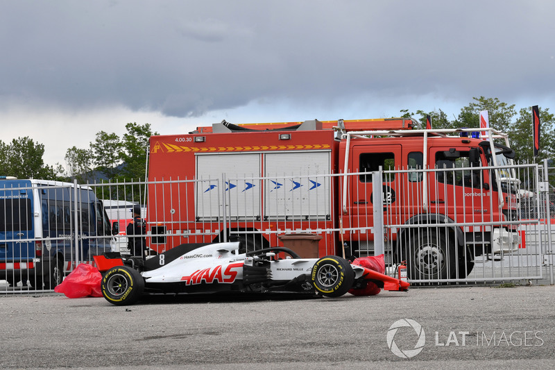 Romain Grosjean, Haas F1 Team VF-18