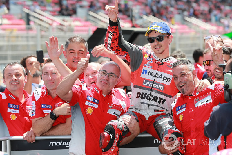 Pole position per Jorge Lorenzo, Ducati Team