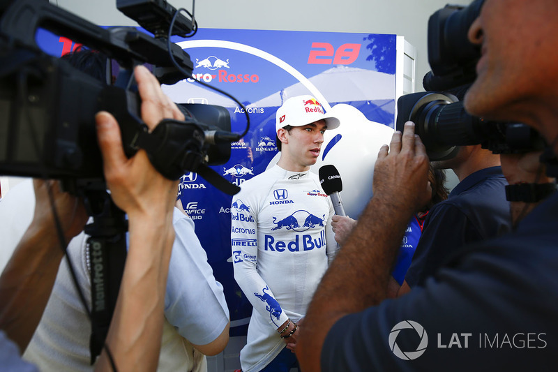Pierre Gasly, Toro Rosso, rilascia un'intervista