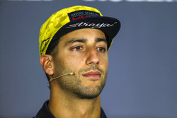 Persconferentie met Daniel Ricciardo, Red Bull Racing