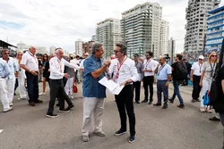 Alejandro Agag, CEO, Formula E, on the grid