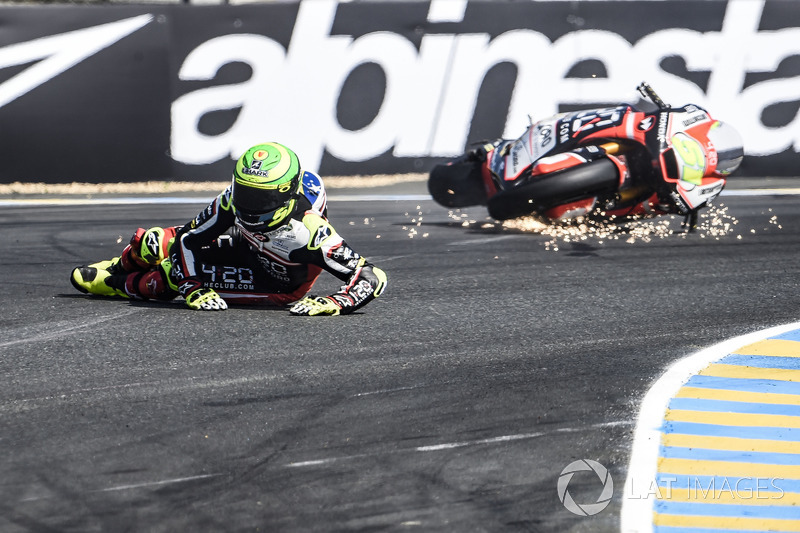 Eric Granado, Forward Racing crash