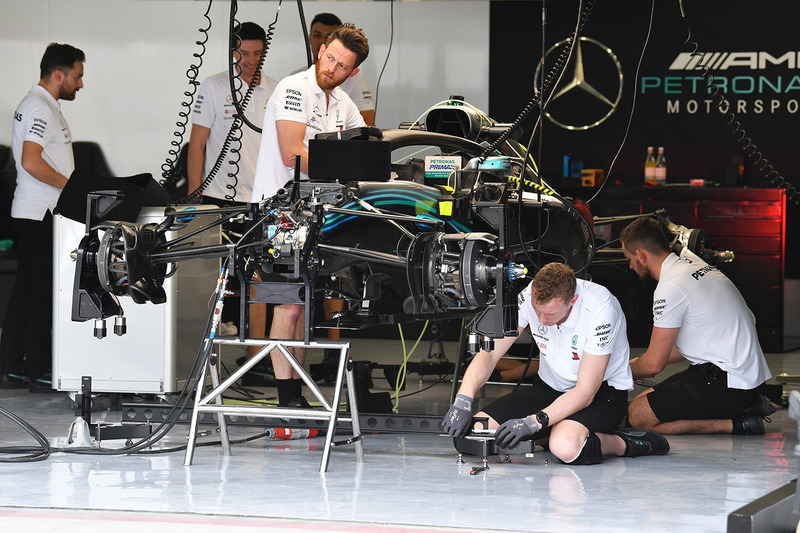 Miembros del equipo Mercedes