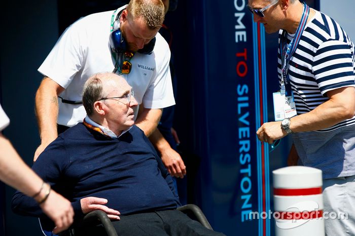 Sir Frank Williams, Team Principal, Williams Martini Racing
