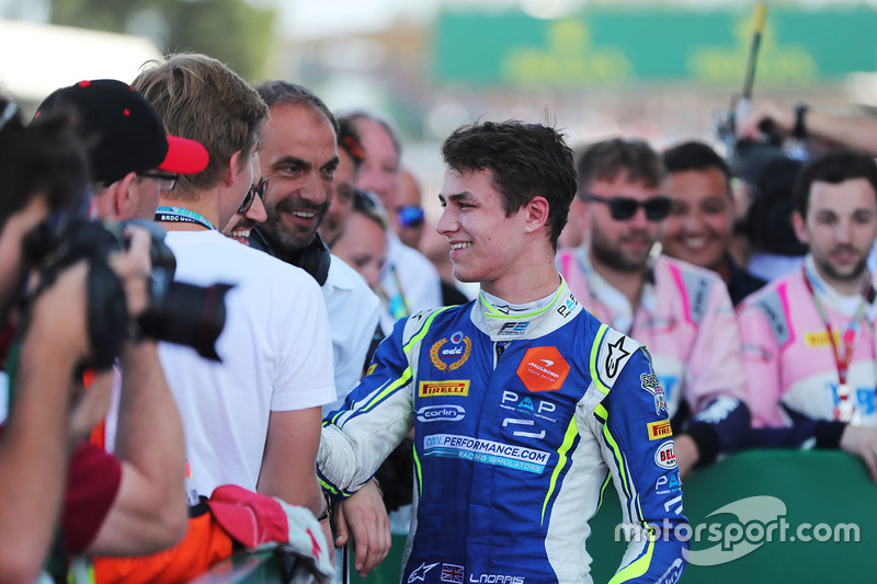 El tercero: Lando Norris, Carlin