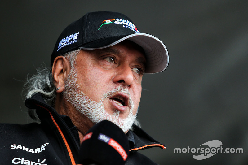 Dr. Vijay Mallya, Force-India-Teambesitzer