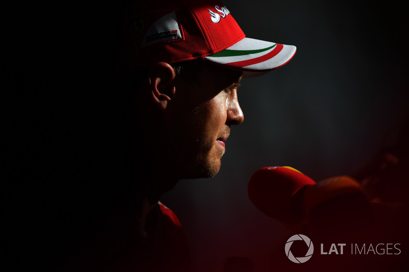 Sebastian Vettel, Ferrari after Q1