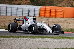 Lance Stroll, Williams FW40 en tête-à-queue