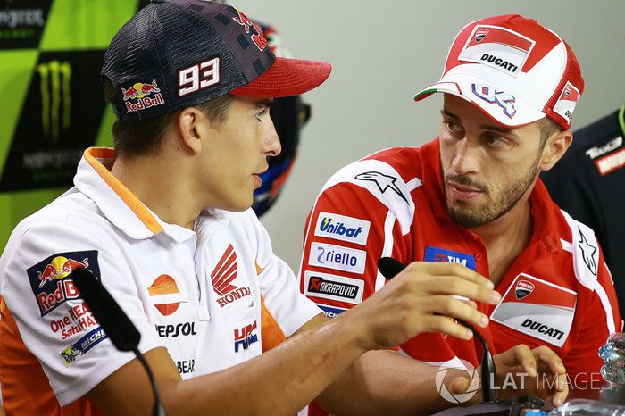 Marc Márquez, Repsol Honda Team, Andrea Dovizioso, Ducati Team