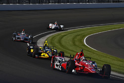 Graham Rahal, Rahal Letterman Lanigan Racing Honda, Sage Karam, Dreyer & Reinbold Racing Chevrolet, Will Power, Team Penske Chevrolet