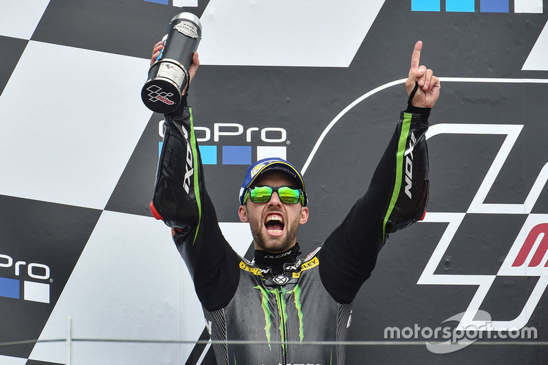 Podium: second place Jonas Folger, Monster Yamaha Tech 3
