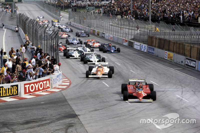 Gilles Villeneuve, Ferrari 126C líder al inicio