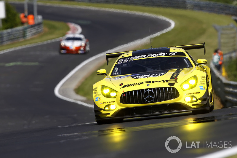 #47 Mercedes-AMG Team HTP Motorsport, Mercedes-AMG GT3: Sebastian Asch, Dominik Baumann, Stefan Mück