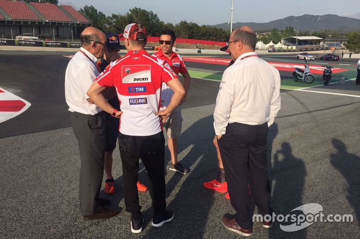 Chicane Barcelona, Jorge Lorenzo, Ducati, Carmelo Ezpeleta, CEO Dorna, Manel Arroyo, Dorna