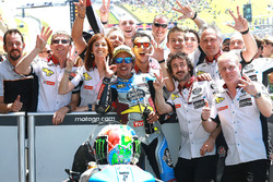 Le vainqueur Franco Morbidelli, Marc VDS