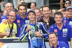 Deuxième place Valentino Rossi, Yamaha Factory Racing