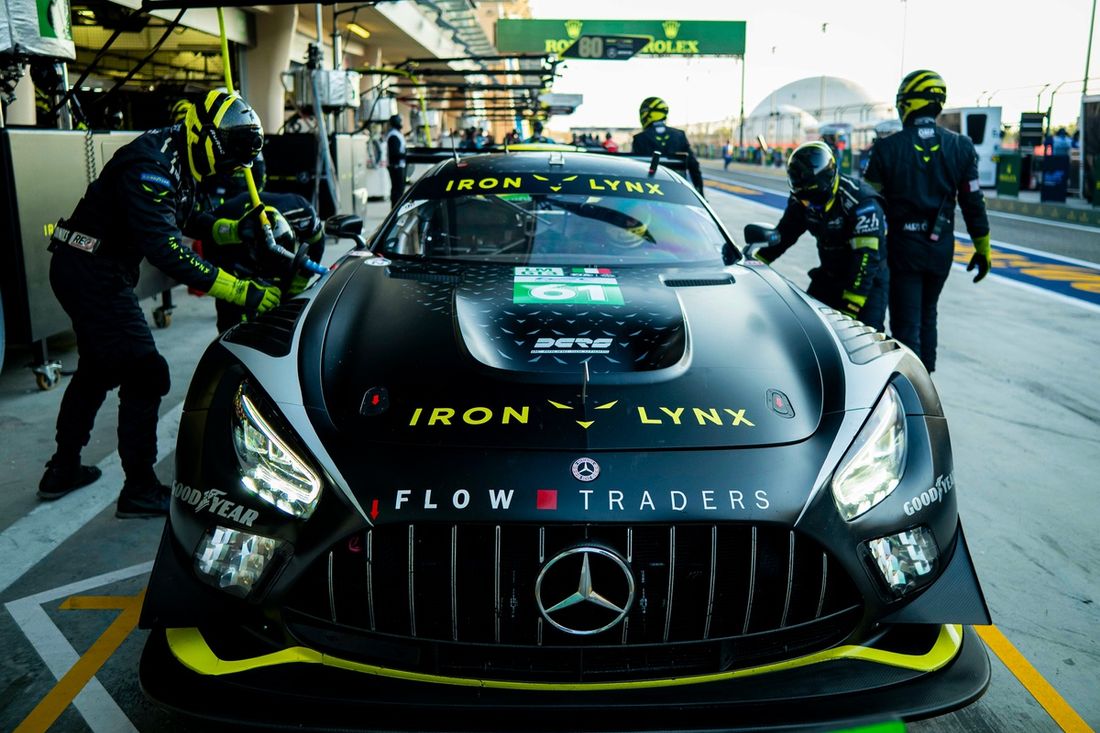 #61 Iron Lynx Mercedes-AMG LMGT3: Martin Berry, Lin Hodenius, Maxime Martin