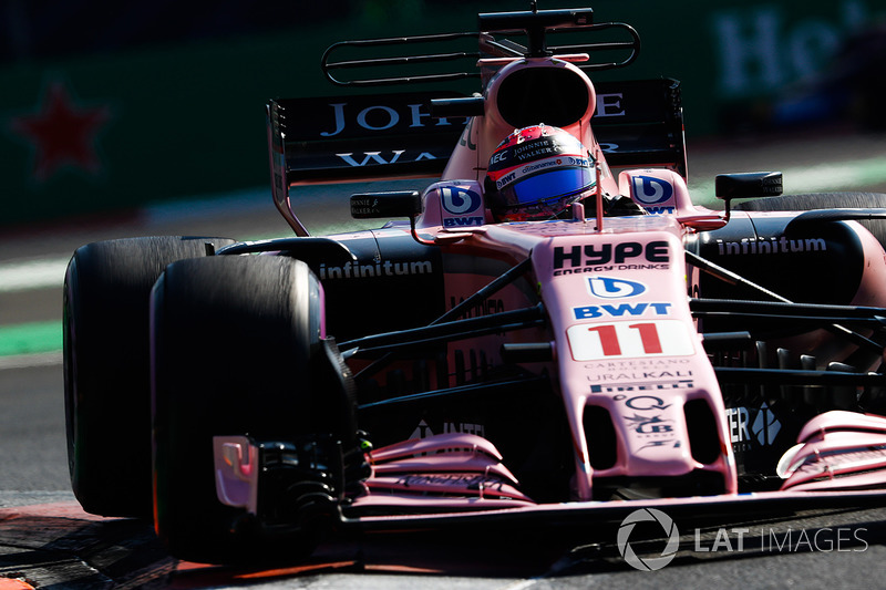 Sergio Pérez, Sahara Force India F1 VJM10