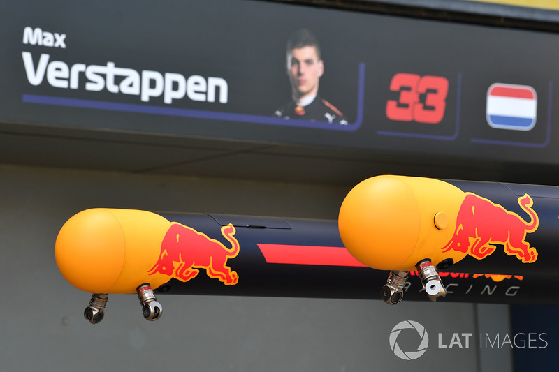 La garage Red Bull Racing