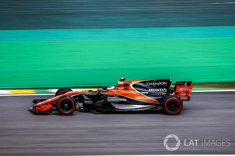 Stoffel Vandoorne também não conseguiu acompanhar seu companheiro de equipe e larga em 12º