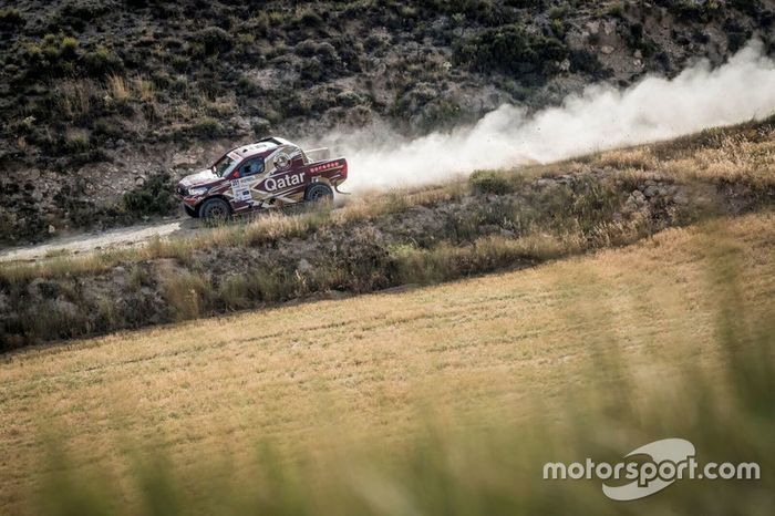 #201 Nasser Al Attiyah, Mathiue Baumel, Toyota Hilux