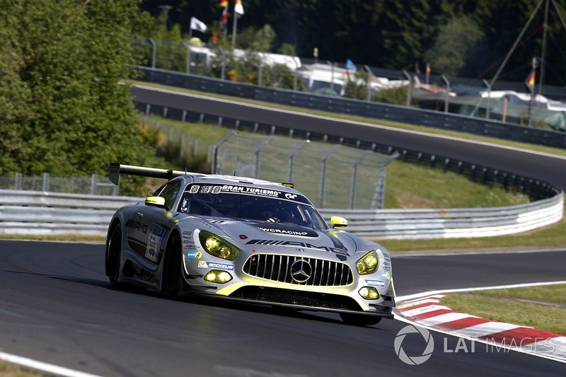 #50 Mercedes – AMG Team HTP Motorsport, Mercedes-AMG GT3: Dominik Baumann, Maximilian Buhk, Edoardo 