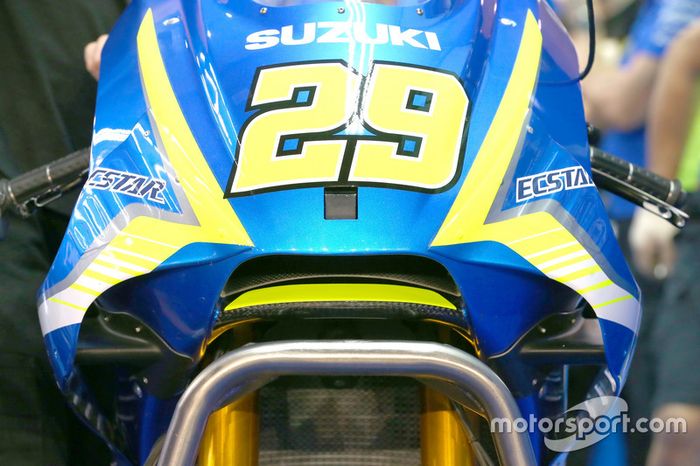 Nuevo paquete aerodinámico de Suzuki presentado en pretemporada