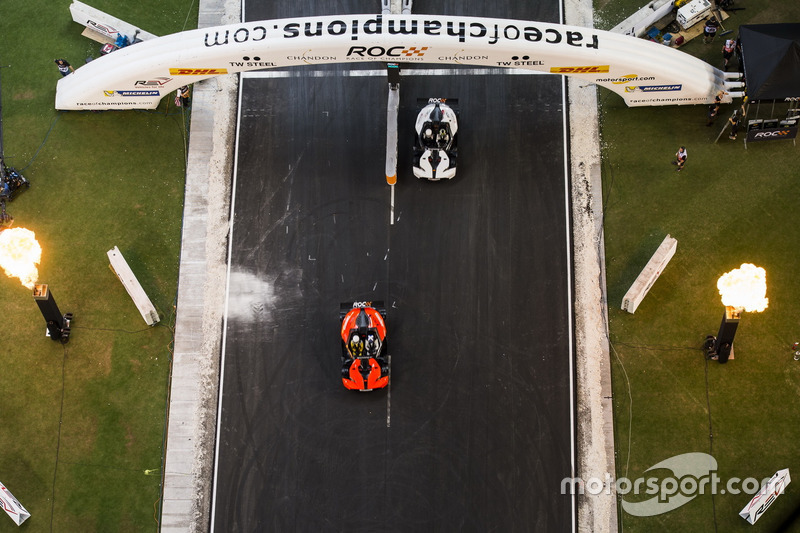 Team Gran Bretaña David Coulthard, Team Nórdico Petter Solberg, KTM X-Bow Comp R