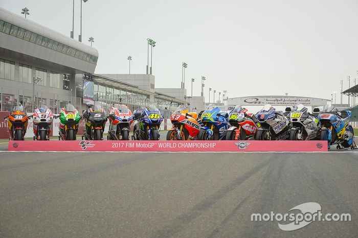 Foto de las motos 2017 de MotoGP