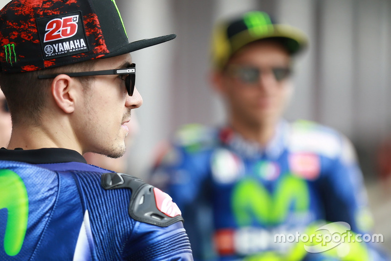 Maverick Viñales et Valentino Rossi