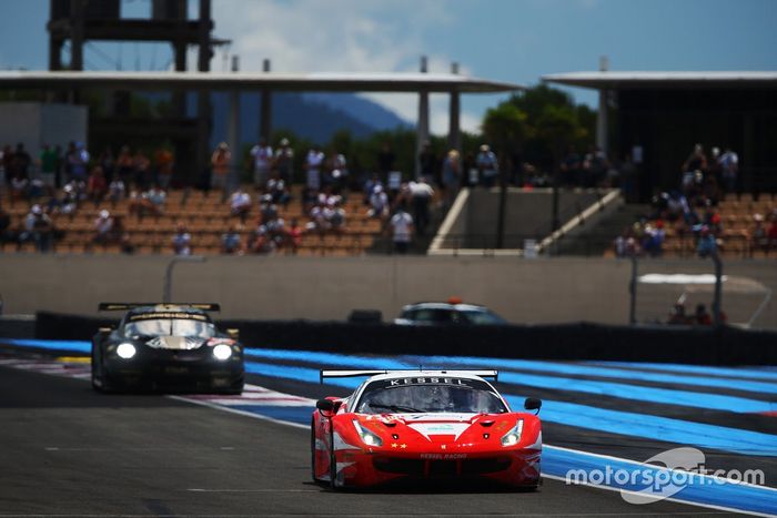 #74 Kessel Racing Ferrari F488 GTE EVO: Michael Broniszewski, Nicola Cadei, David Perel