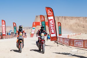 #16 Red Bull KTM Factory Racing: Luciano Benavides, #17 Monster Energy Honda Team: Jose Ignacio Cornejo Florimo