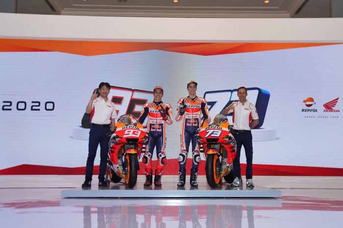 Présentation du Repsol Honda Team