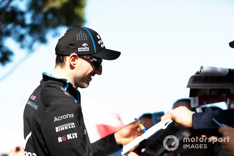Robert Kubica, Williams Racing, firma autografi ai tifosi