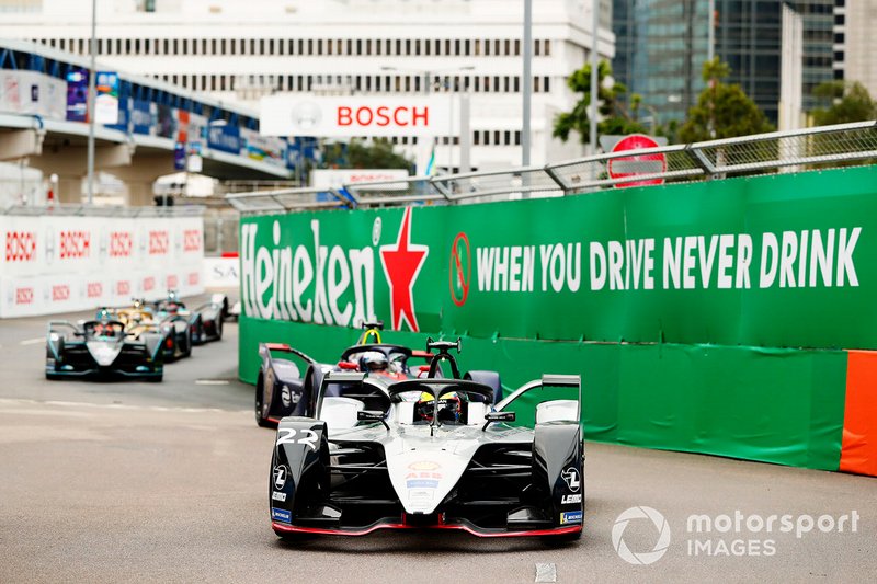 Oliver Rowland, Nissan e.Dams, Nissan IMO1, alla partenza della gara